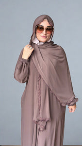Lycra Hijab Abaya