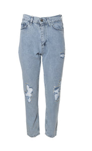 Diamante Ripped Jeans