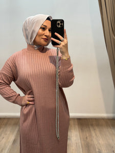 Sporty Ribbed Dress