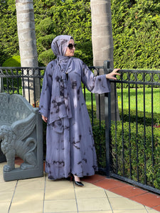 Tie Dye Abaya